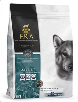 ERA בוגרים מדיום בטעם ברווז וכבש 2 ק"ג 60% בשר