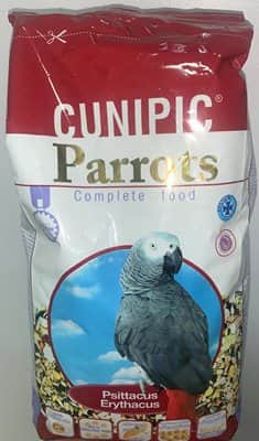 CUNIPIC מזון מלא לג'אקו 1 קילו