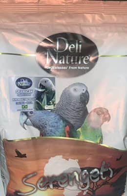 Deli Nature מזון מלא לג'אקו 2.5 קילו