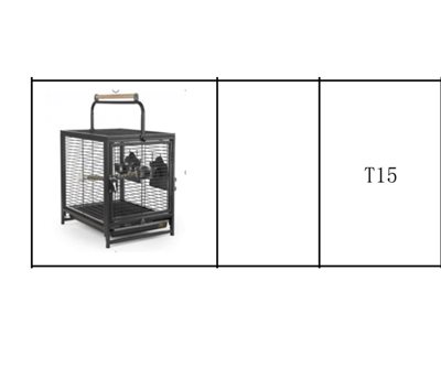 כלוב העברה לתוכים גדולים T15