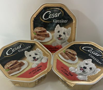 Cesar בטעם בקר וכבד 150 גרם