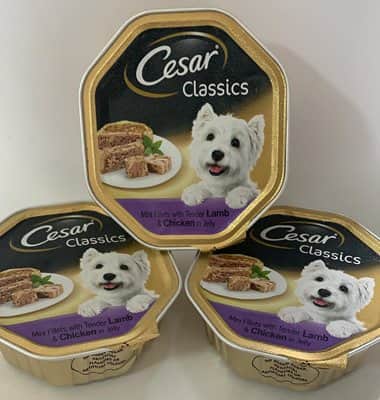 Cesar בטעם כבש ועוף ברוטב 150 גרם