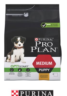 פרופלאן 12 קילו בטעם עוף לגורים מגזע בינוני