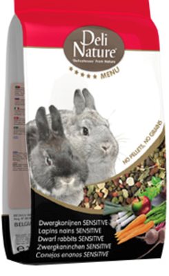 מזון ארנבים ננסיים 2.5 ק"ג